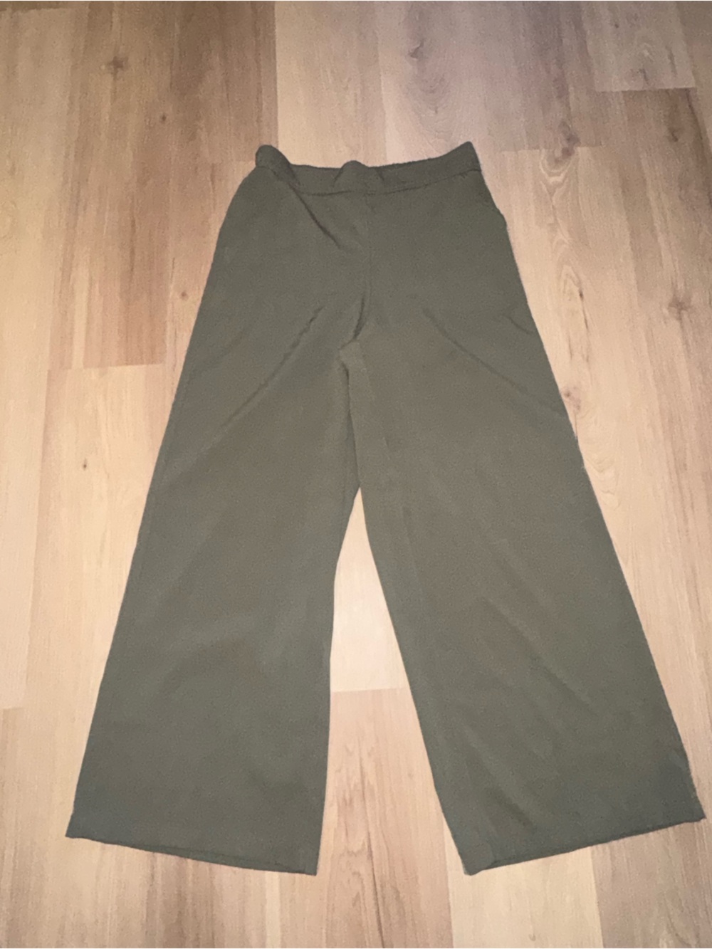 Max Studio Olive Wide-Leg Women's Pants